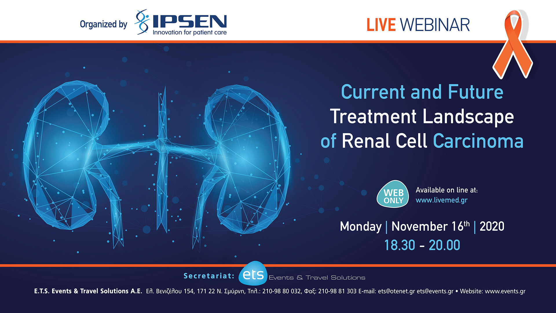Live Webinar | Current and Future Treatment Landscape of Renal Cell Carcinoma