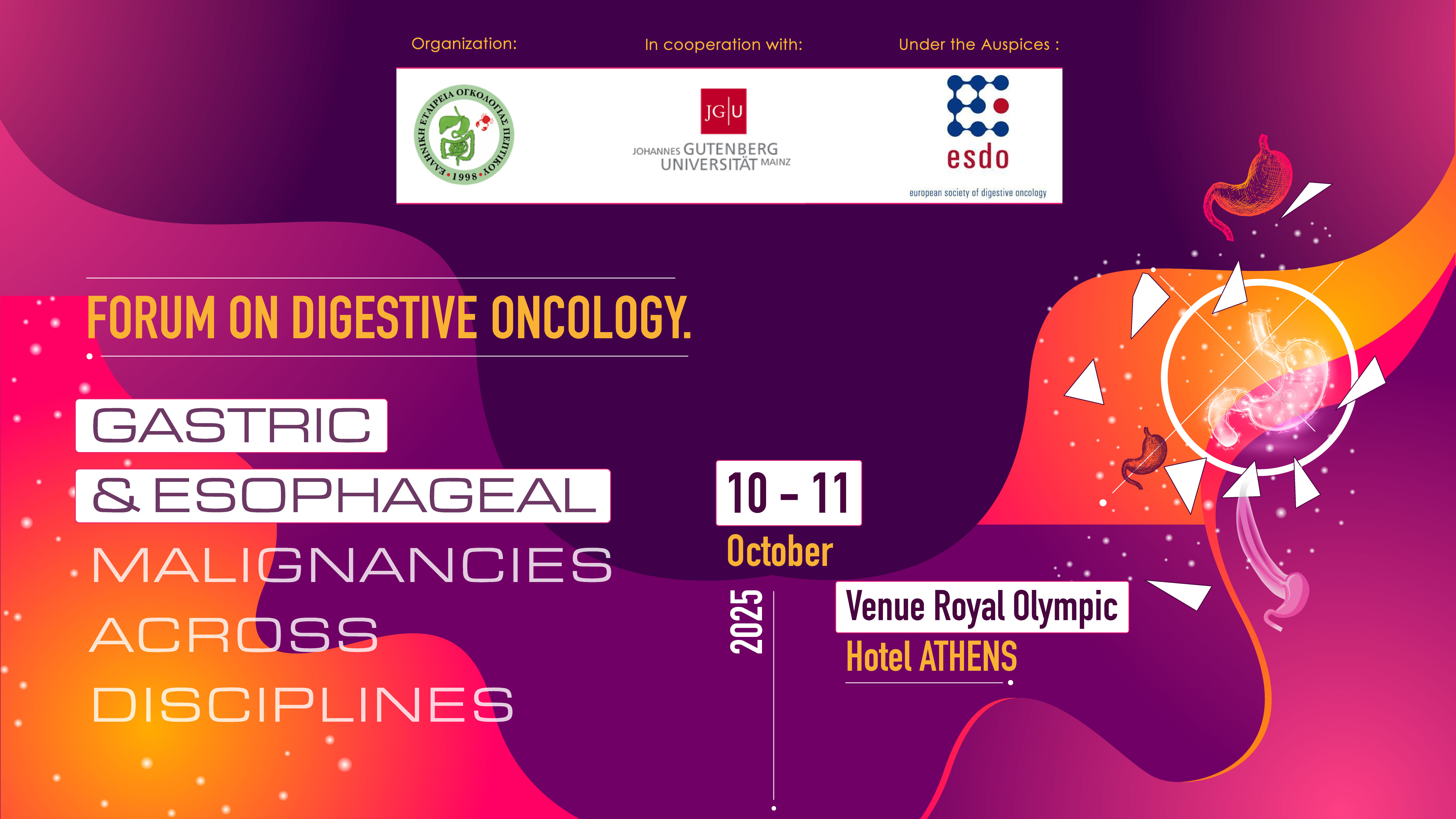 FORUM ON DIGESTIVE ONCOLOGY.  GASTRIC & ESOPHAGEAL MALIGNANCIES ACROSS DISCICPLINES