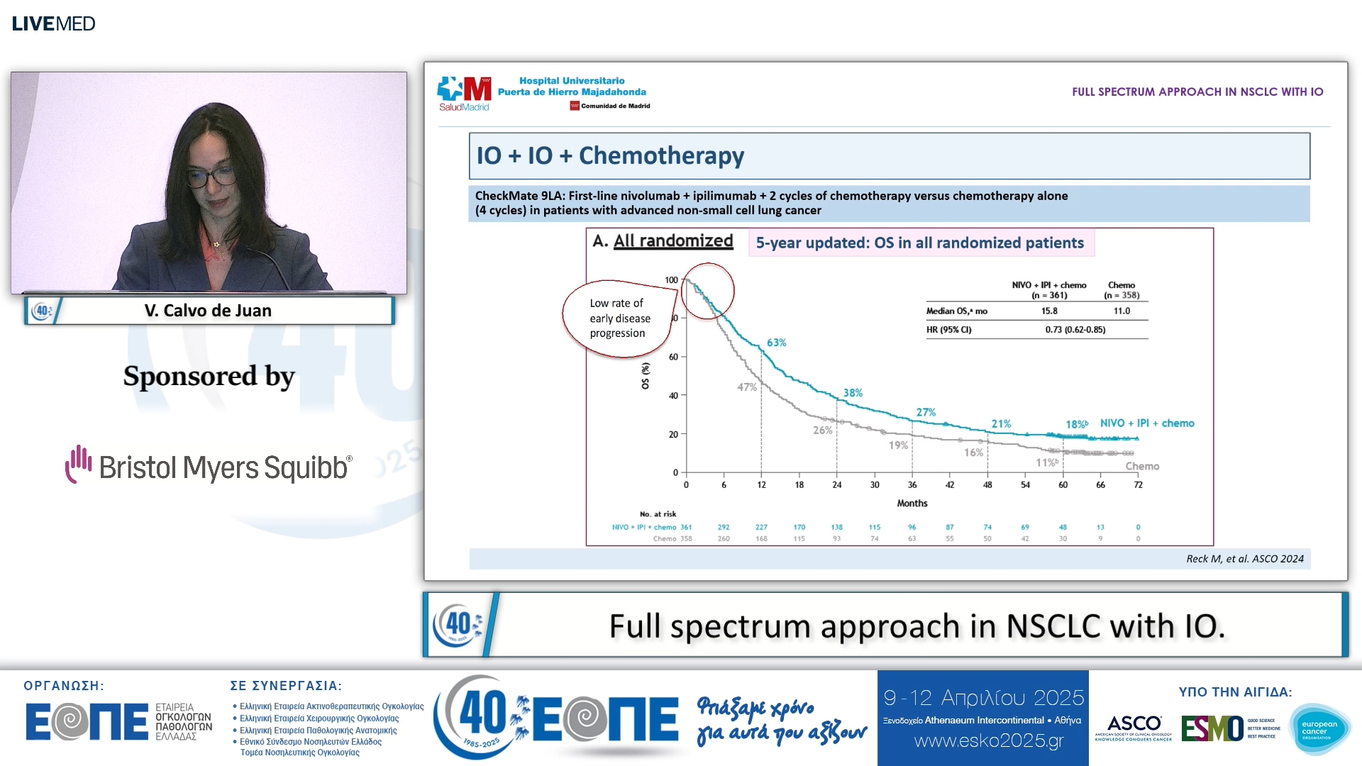 017 V. Calvo de Juan - Full spectrum approach in NSCLC with IO.