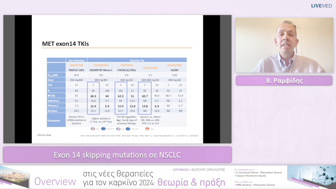 36 Β. Ραμφίδης - Exon 14 skipping mutations σε NSCLC 