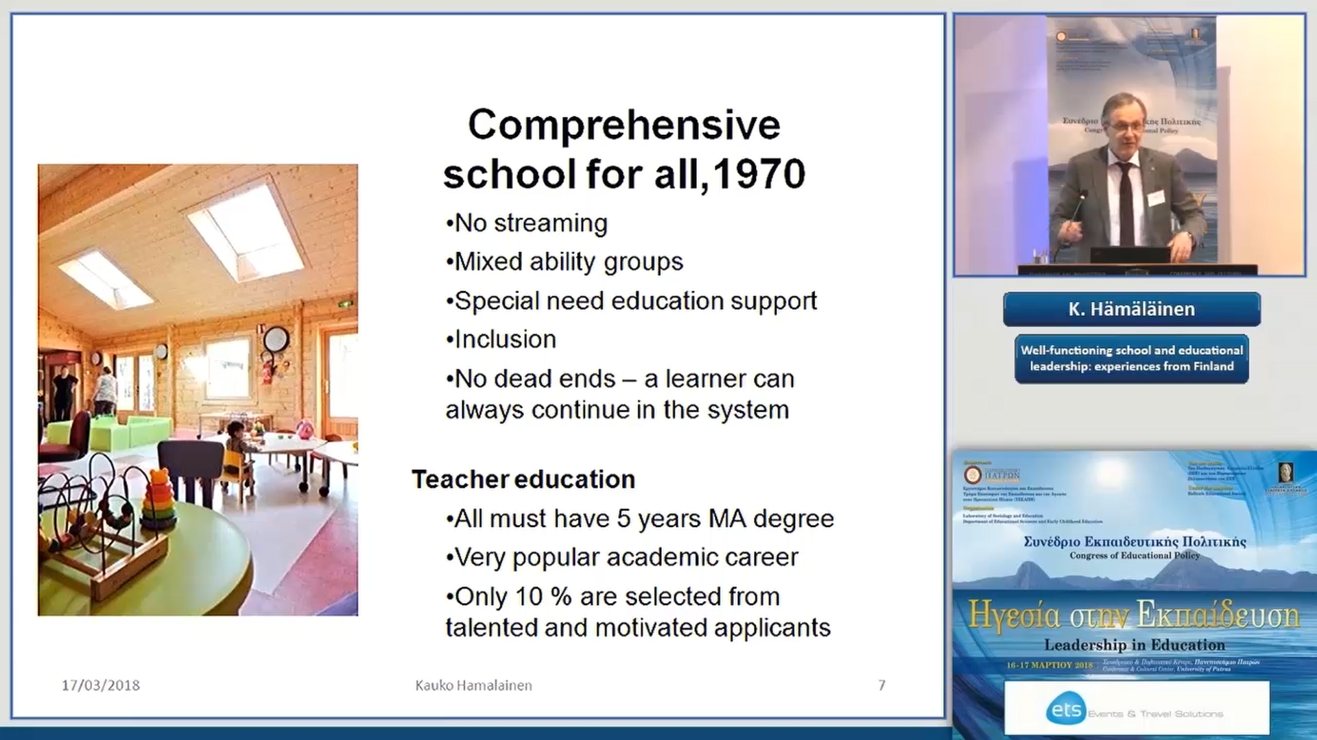 20 K. Hämäläinen - Well-functioning school and educational leadership: experiences from Finland 