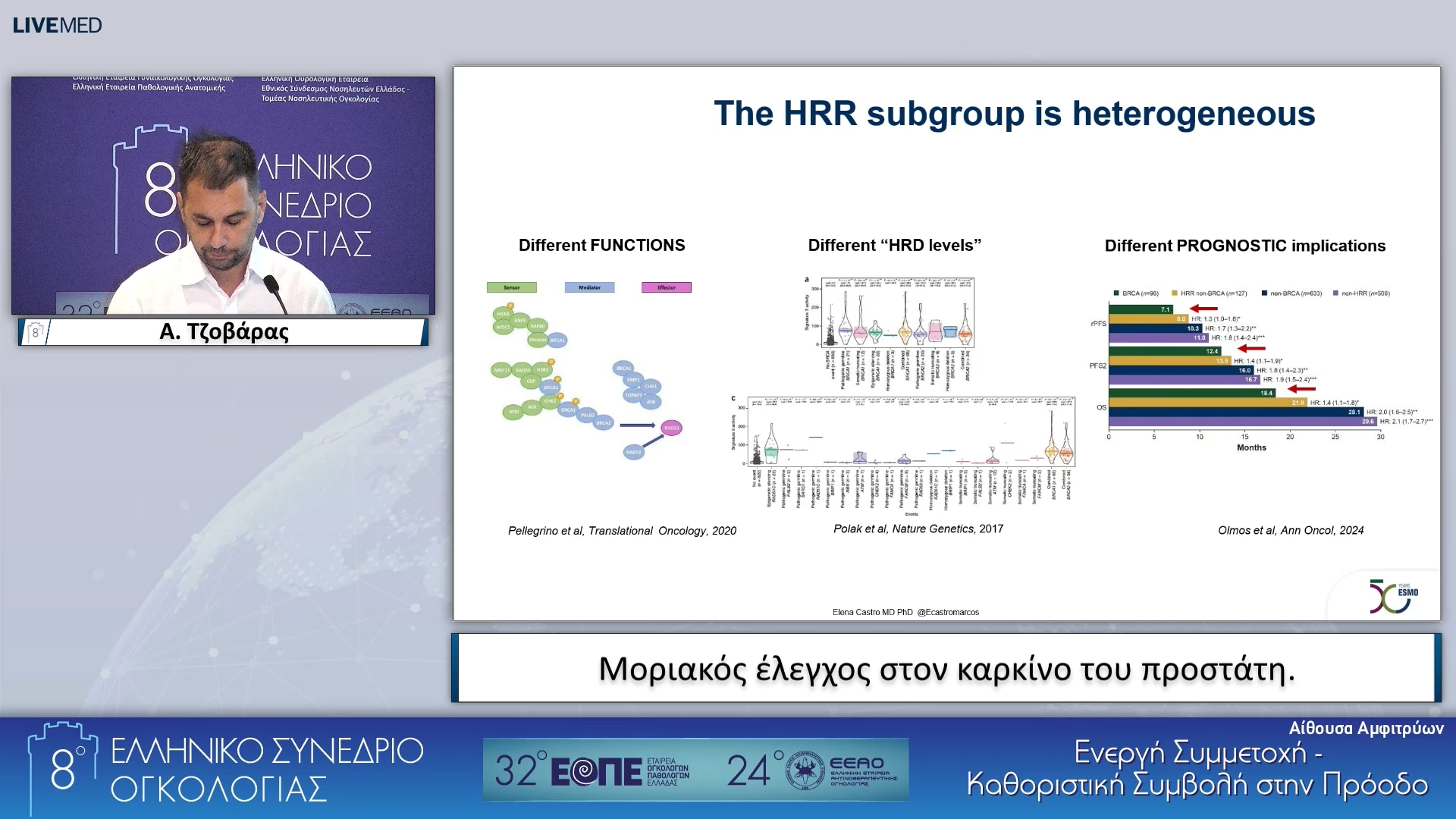 35 Α. Τζοβάρας - Μοριακός έλεγχος στον καρκίνο του προστάτη.