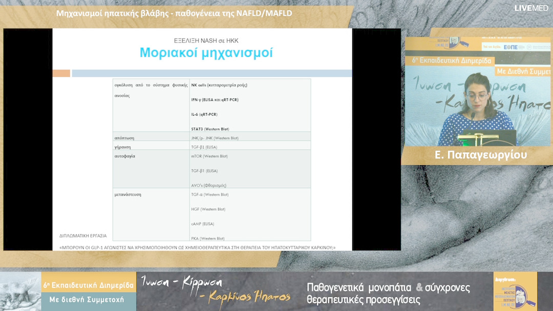 02 Ε. Παπαγεωργίου - Μηχανισμοί ηπατικής βλάβης - παθογένεια της NAFLD/MAFLD