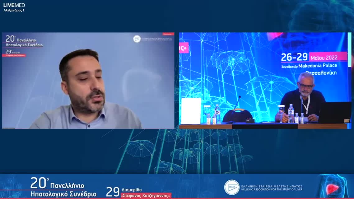 095 Θ. Βούλγαρης - ΕΑ28: Η χρήση της ελαστογραφίας σπλήνας στην πρόγνωση της ετήσιας επιβίωσης ασθενών με κίρρωση.