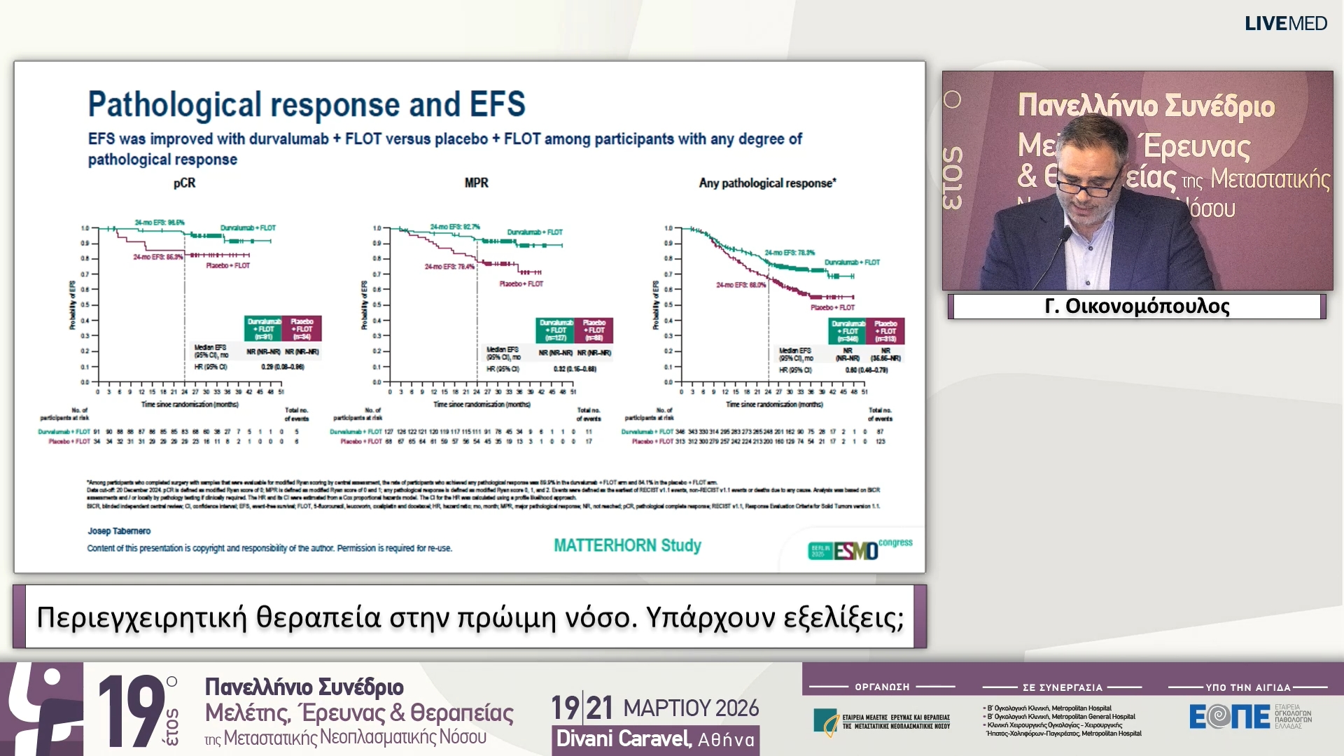 38 Γ. Οικονομόπουλος - Περιεγχειρητική θεραπεία στην πρώιμη νόσο. Υπάρχουν εξελίξεις;