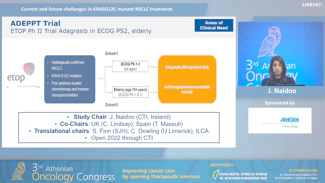 33 J. Naidoo - Current and future challenges in KRASG12C-mutant NSCLC treatment.