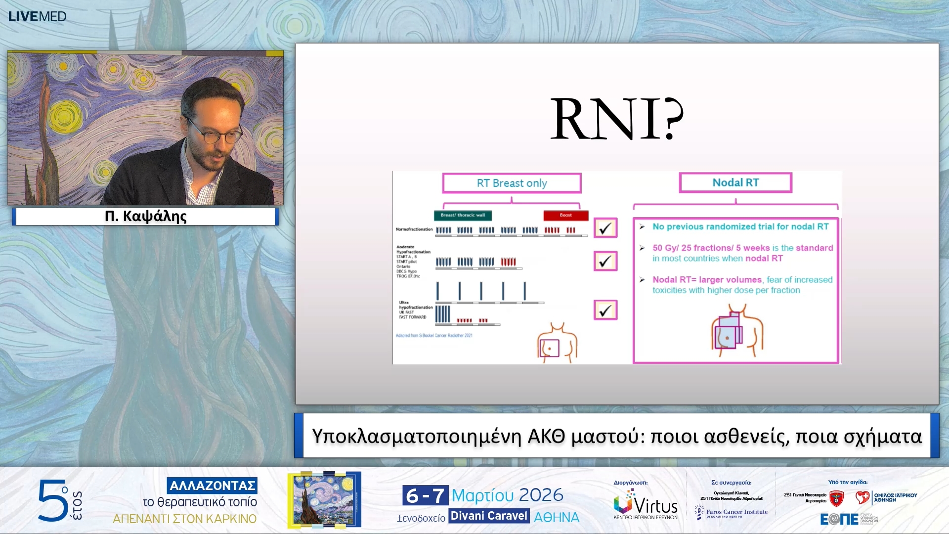 03 Π. Καψάλης - Υποκλασματοποιημένη ΑΚΘ μαστού: ποιοι ασθενείς, ποια σχήματα.