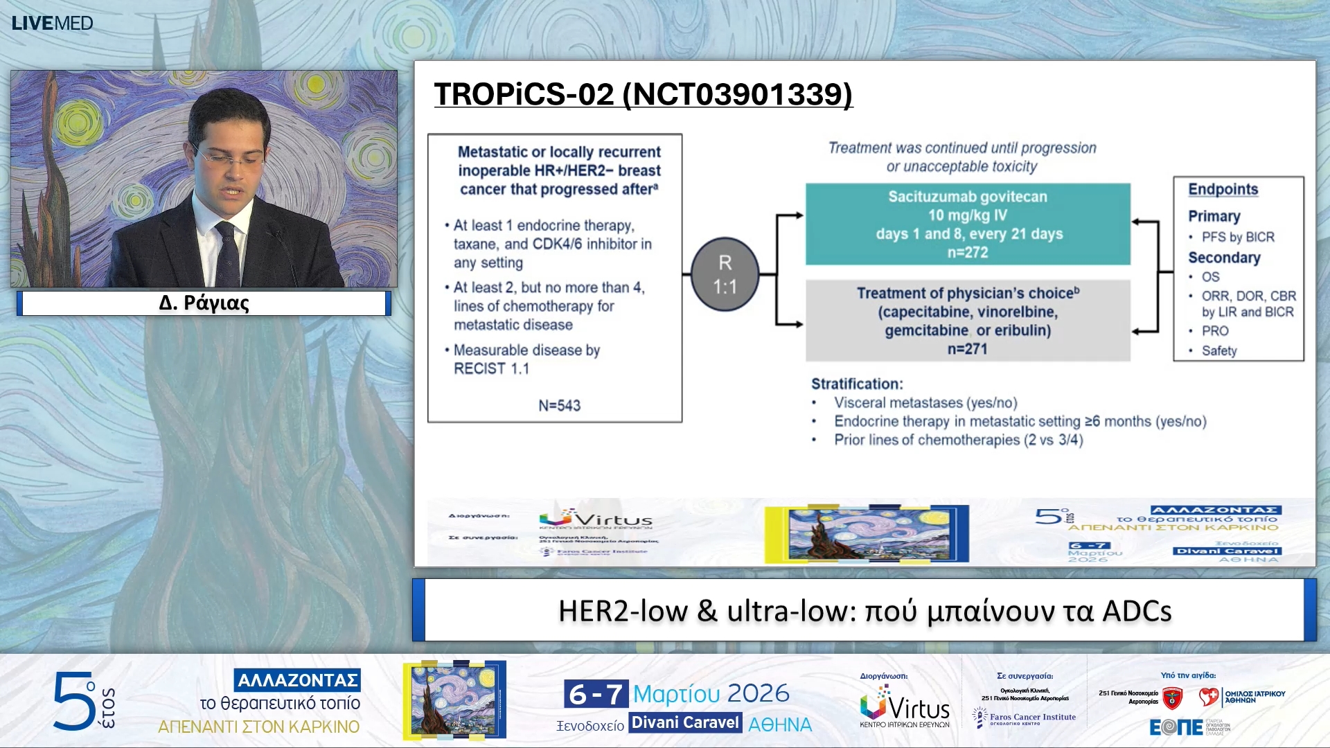 30 Δ. Ράγιας - HER2-low & ultra-low: πού μπαίνουν τα ADCs.