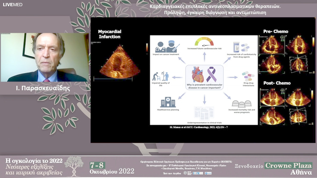 01  Ι. Παρασκευαΐδης - Καρδιαγγειακές επιπλοκές αντινεοπλασματικών θεραπειών. Πρόληψη, έγκαιρη διάγνωση και αντιμετώπιση 