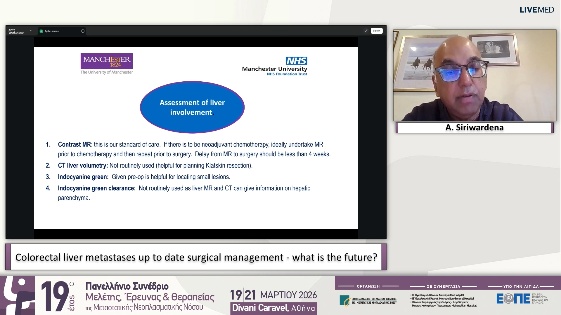 08 A. Siriwardena - Colorectal liver metastases up to date surgical management - what is the future?