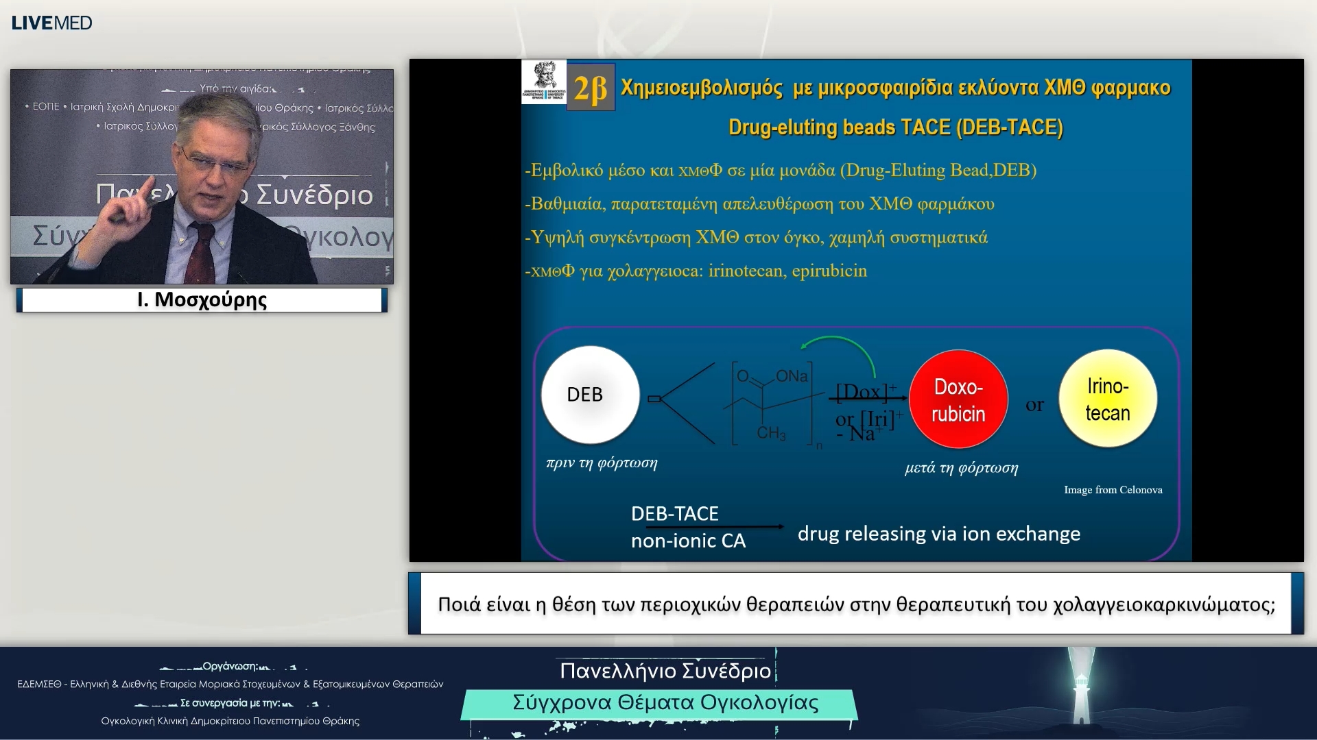 67 Ι. Μοσχούρης - Ποιά είναι η θέση των περιοχικών θεραπειών στην θεραπευτική του χολαγγειοκαρκινώματος;
