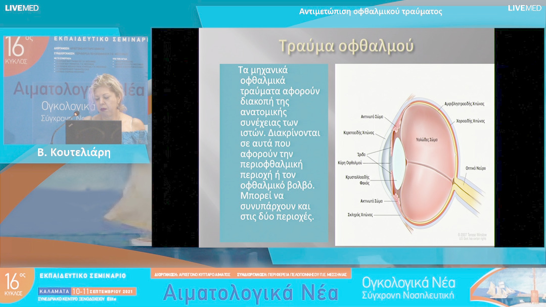 03 Β. Κουτελιάρη - Αντιμετώπιση οφθαλμικού τραύματος