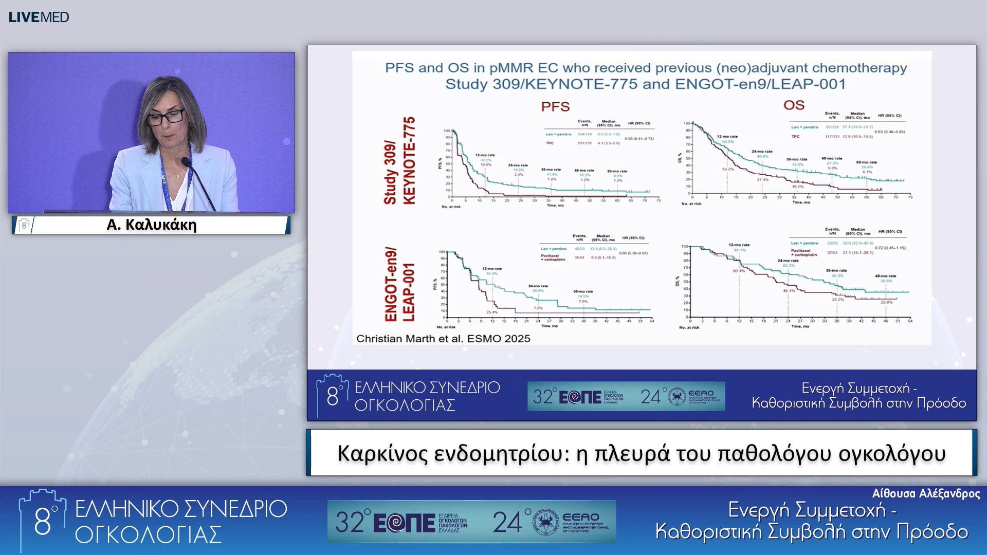 103 Α. Καλυκάκη - Καρκίνος ενδομητρίου: η πλευρά του παθολόγου ογκολόγου.