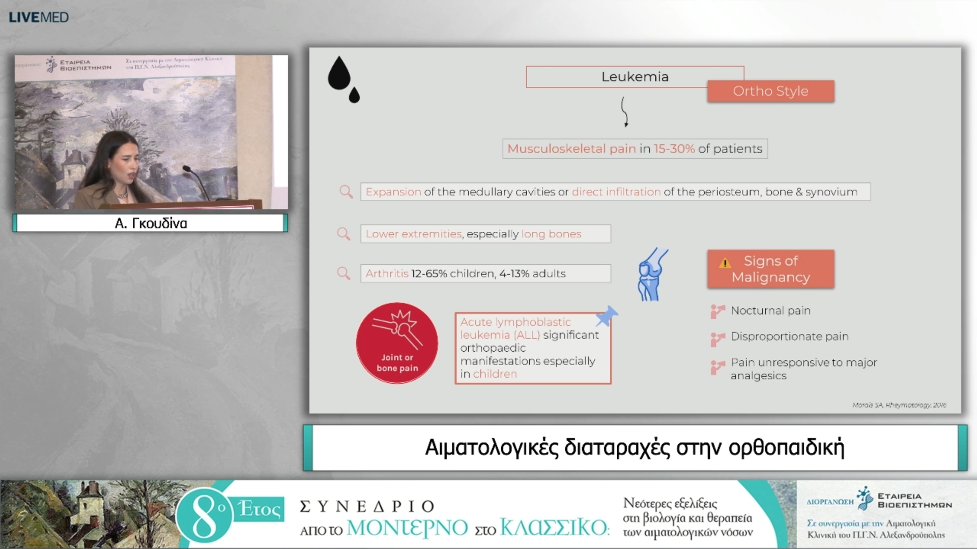 56 Α. Γκουδίνα - Αιματολογικές διαταραχές στην ορθοπαιδική