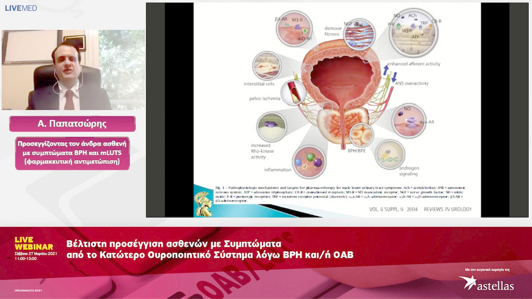 02 Α. Παπατσώρης - Προσεγγίζοντζας τον άνδρα ασθενή με συμπτώματα BPH και mLUTS 